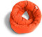 Huzi Design Infinity Pillow - Reisekissen Nackenkissen Ideal für Reise Büro Entwurf Weiches Nackenstützkissen (Sunset Orange)