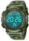 BEN NEVIS L6606Man-Green Reloj Digital para Hombre – Relojes Militares Deportivos 5 ATM Impermeable al Aire Libre Cronógrafo Militar Relojes de Pulsera para Hombres con Luz Trasera LED, Alarma