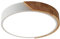 Schindora LED-Deckenleuchte 24W Neutralweiß 4500K 1600LM, Innen Holz Runde Moderne LED-Deckenleuchte Ø30cm für Lounge Flur Home Office Veranda