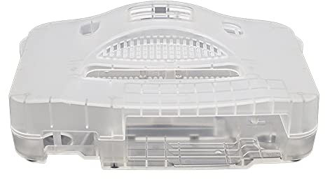 Transparente Kunststoff-Spiel-Schutzhülle für Nintendo N64 Spielekonsole Controller Cover Schutzhülle für kratzfeste Vollschutz-Kunststoffhülle (transparent)