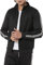 Redbridge Premium Trainingsjacke mit Reißverschluss Sportliche Jacke mit Streifen für Freizeit und Fitness Schwarz L