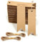 Geschenkanhänger Kraftpapier Klein 200 Stk Geschenk Anhänger Papier Etiketten Tags 7 x 2cm mit Juteschnur zum Beschriften Hochzeit Weihnachten
