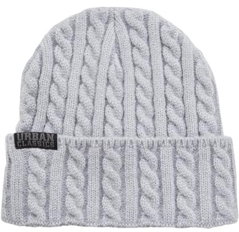 Urban Classics Unisex Cable Knit Beanie