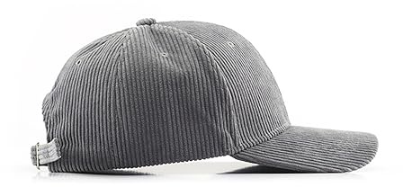 Cordmütze, niedriges Profil, einfarbig, Baseballkappe, Sonnenhut, verstellbare Trucker-Kappe
