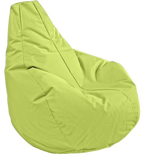FRANKEL kaiserkraft | Pouf poire GAMER | H x l x p 1000 x 1000 x 1000 mm, vert pomme