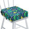 HAWAKA Kinder Sitzkissen Sitzerhöhung Stuhl, 32x32x8.5 cm Waschbar mit 2 Gurte Sicherheitsschnalle Sitzerhöhung Kinder für Esstisch, Verstellbar Tragbares Boostersitze Sitzkissen