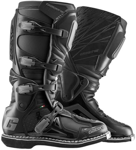 Gaerne Fastback Endurance - Stivali da motocross, taglia 44, colore: Nero