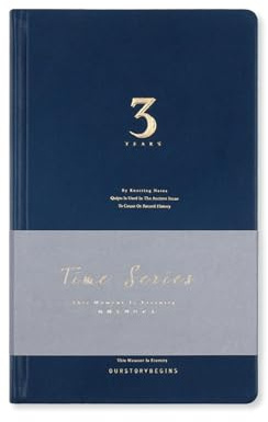 365 Tage Zeitplan-Tagebuch, exquisites kreatives Schreibwaren, blaue Zeitreihe für drei Jahre