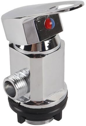 Voyoo Grifo monomando para ducha de 1/2 pulgadas, grifo mezclador monomando para montaje en superficie