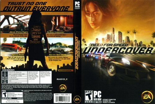 MSL Need for Speed: Undercover, PC - video games (PC, PC, Racing, T (Teen)) (New)
