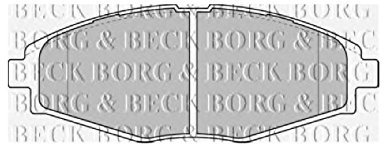 Borg & Beck BBP1649 Front Brake Pads To Fit Daewoo Matiz 1998-