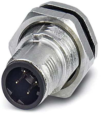 Phoenix Contact SACC M12 Rundsteckverbinder 4-polig IP 67, Packung a 20 Stück