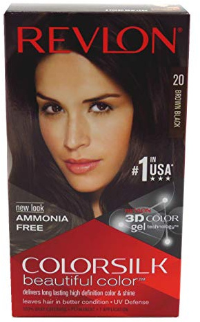 Revlon New 807440 Color Silk 20 Brown Black (6-Pack) Hair Color Wholesale Bulk Health & Beauty Hair Color Acne Wash