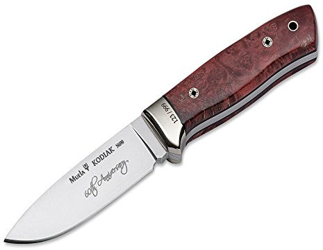 Muela Fahrtenmesser Kodiak Anniversary, Rot, M