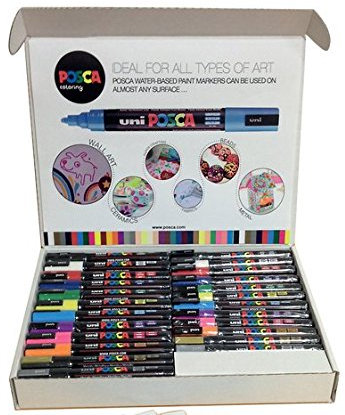 Posca Standard Colour Pens PC-5M - Pack of 24