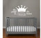 MacDecal.de Wandtattoo Wandaufkleber Sticker Hier schläft die Prinzessin des Hauses Kinderzimmer Babyzimmer Home (Weiß)