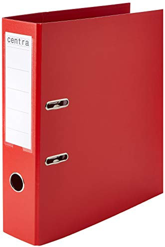 Centra 230160 A4 75 mm PP Lever Arch Files - Red