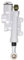 Pompa Freno Posteriore Moto,Pompa Freno per 125–530 SX SXF SMR EXC SXS EXCG XC XCF XCW XCFW 125–510 CR SM TE TC FC FE FX FS
