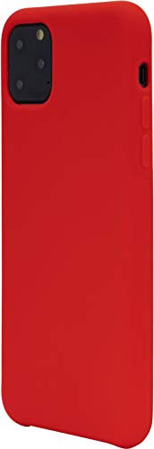 JT Berlin Liquid Silikon Hülle für das Apple iPhone 11 Pro Max (6.5'') in rot - [Modell Steglitz, Mikrofaser-Innenfutter, Wireless Charging (Qi) kompatibel] - 10549