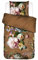ESSENZA Bettwäsche Fleur Cinnamon, 155x220 + 1x 80x80 cm - 100% Baumwollsatin 205TC - Blumen