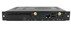 ViewSonic PC rackable per IFP30, CDE20 CPU Intel i5-7200U 8GB DDR4 RAM, 128GB SSD Storage, Wi-Fi Dual Band, BT4.0, Gigabit LAN, Nero, Win 10 PRO VPC12-WPO-11