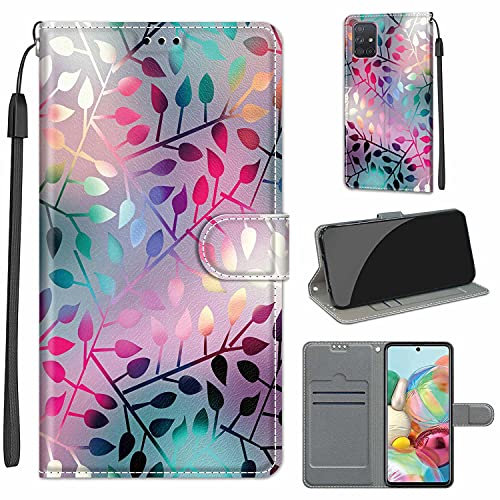 TOMYOU Hülle für Samsung Galaxy A71, Samsung Galaxy A71 mit [Kartenfach] [Standfunktion] [Magnetisch] PU Ledertasche, Samsung Galaxy A71 Hülle für Samsung Galaxy A71 Klapphülle Tasche