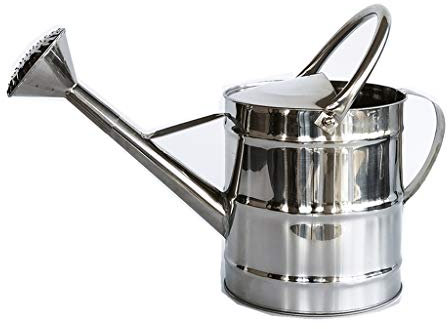 OUMIFA Regaderas Acero Inoxidable Regadera 8L / 12L, Doble asa Poder de riego, Empleado for la pulverización y riego, Conveniente for el riego de Jardines, huertas y Plantas Verdes Regadera Bonsai