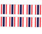 PiniceCore 14 * 21 cm 20 Stücke 5meter Thailand Hängende Flagge Thailändische Weltbezirk Nationale Banner Flaggen Und Banner