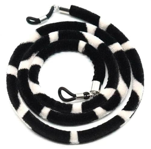 YJBEAPT Brillen-Sonnenbrillen-Hals-Schnur-Halteband-Brillen-Lanyard-Halter Wildleder-Tuch-Seil-Sport-Anti-Rutsch-Brillenkette-Frankreich,E