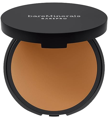 bareMinerals BAREPRO 16Hr Skin-Perfecting Powder Foundation 8g Deep 50 Neutral