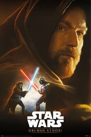 Star Wars - Obi-Wan Kenobi - Hope - Poster - Größe 61x91,5 cm + 1 Packung Powerstrips® - Inhalt 20 Stück