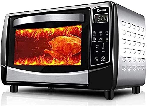 Tabletop Electric Oven 30L Mini Oven Temperature Setting 0-230 ° C and 120 Minute Timing 1500W Household Independent Temperature Controlled Aesthetic and practical