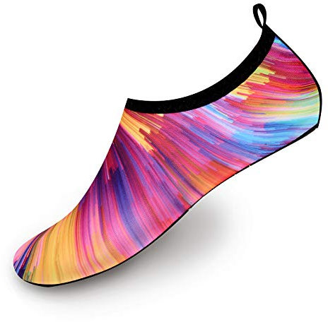 North Bund Herren Wasserschuhe Damen Badeschuhe Aquaschuhe Schwimmschuhe Strandschuhe Barfußschuhe Surfschuhe Mehrfarbig 38/39