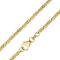 trendor Halskette Königskette Gold 585 / 14K Breite 2 mm wunderschöne Geschenkidee, Halsschmuck aus Echtgold, Schmuckstück für Damen und Herren 15496-45 45 cm