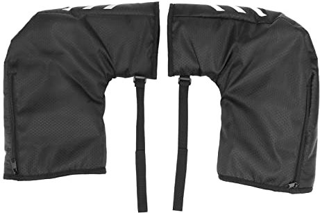 Buachois Guanti da Manubrio per Bici,Protezione per Le Mani del Manubrio della Bici Impermeabile,Guanti da Manubrio per Mountain Bike Riflettenti per Il Freddo per L'inverno