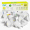 GY GU5.3 LED Neutralweiss Lampe, 12V MR16 LED 4,5W 663 Lumen 4000K Neutralweiß, 60W Halogenlampe ersetzt, AC/DC Flimmerfrei Led, Abstrahlwinkel 120°, Nicht Dimmbar Energiesparlampe, 12 stück