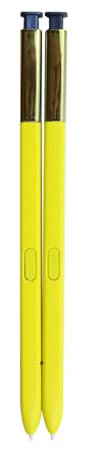 Ieron Stylo 2 pièces avec Remplacement Bluetooth pour Samsung Galaxy Note 9 (Jaune)