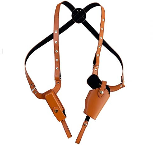 ANSNOW Schulterholster, Unterarm-Holster Mit Verstecktem Riemen, Verstellbares, Diebstahlsicheres Vertikales Horizontalesenholster Für G43, 92, 96, G45, 1911