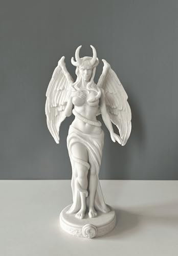Generic Lilith Statue, 28 cm, Büste, Göttin, griechische Statue, Dekoration, Weiß