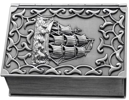 LIFKOME Boîte De Rangement À Bijoux En Relief En Alliage De Zinc Élégante Décorative Et Multifonctionnelle