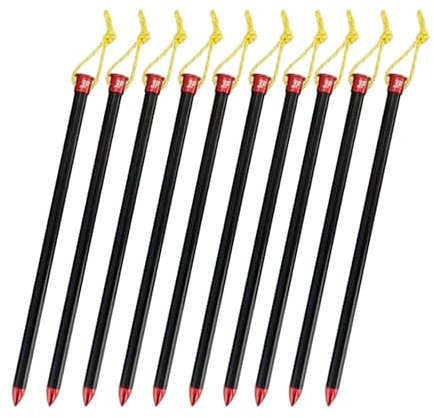 3F UL GEAR Ground Nail Ultra-light High Strength 15cm/20cm Aluminium Alloy Hollow Tent Stakes Pegs,for Outdoor,Hiking,Camping,Tent parts (20CM(10pcs))