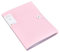 Lijiaxiuyc-101 dokumentenaufbewahrungstasche 30/60 Seiten Aktentasche A4 Transparenter Ordner Aktenordner Aufbewahrung Student Test Papier Klassifizierung Organisation Bürobedarf Ordner(Pink,Klein)