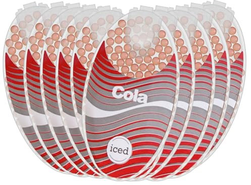 Premium Menthol Kapseln 1000er Set | DIY Menthol Filter für unvergesslichen Flavour Geschmack | inkl. Box zur Aufbewahrung der aromatischen Click Hülsen Kugeln - Cola