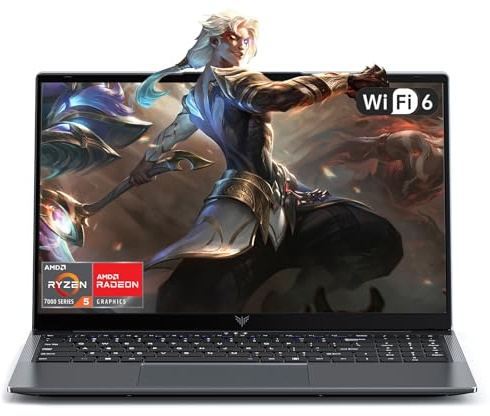 18.5 Inch Laptop Computer with Windows 11,8000 mAh Battery,Intel N150 Quad-Core Processor UP to 3.6GHZ,16GB DDR4 RAM 512GB SSD,WiFi 5,Full HD IPS Display,2025 Laptops for Work Business Office Student