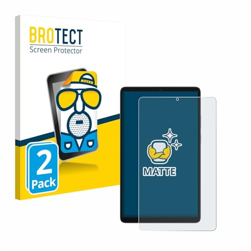 BROTECT Schutzfolie für Samsung Galaxy Tab A11 8.7 | 2 Stück Entspiegelnder Displayschutz Made in Germany Matte Displayschutz-Folie Anti-Reflex Anti-Fingerprint Einfache Montage