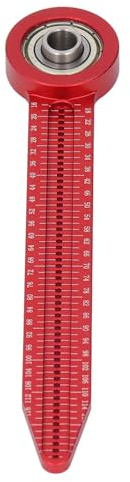 Ahgsup Zirkel für Holzbearbeitung aus Aluminiumlegierung, 360° Drehbar, Anreißzirkel für Kreise und Bögen, Leicht und Tragbar