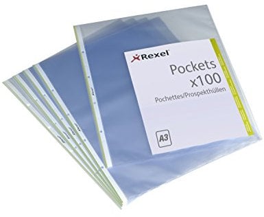 Rexel 22445490 Prospekth A3 Hoch PP, FS, 100