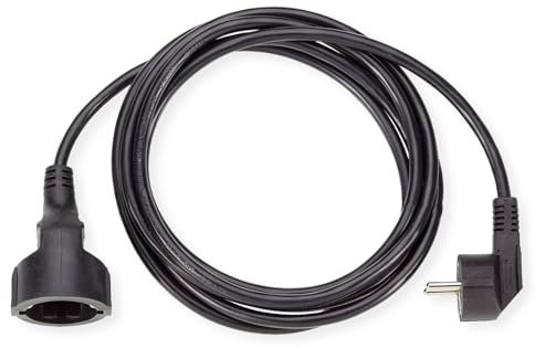 Schutzkontakt-Verlängerungskabel, 230VAC, Weiß , 10,0 m