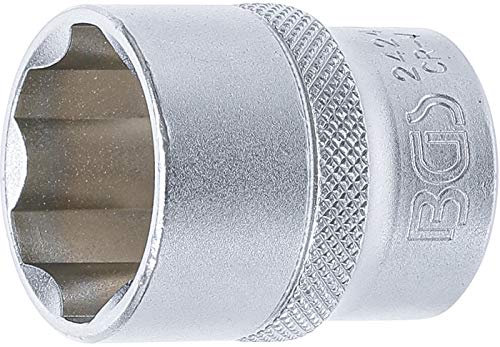 BGS 2424 | Llave de vaso Super Lock | entrada 12,5 mm (1/2) | 24 mm