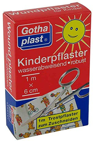 GOTHAPLAST Kinderpflaster 6 cmx1 m 1 St